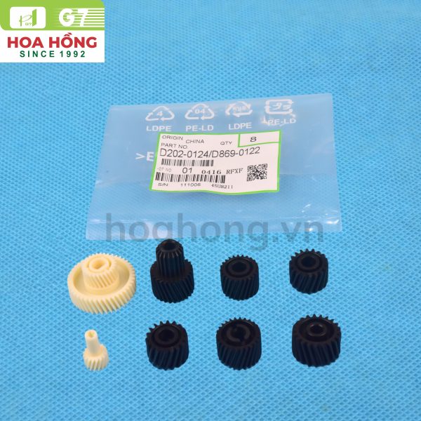 Bộ bánh răng từ Ricoh MP3054/4054/6054 - Tương thích (bộ 8)