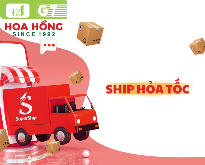 Công ty Hoa Hồng ship hàng thần tốc