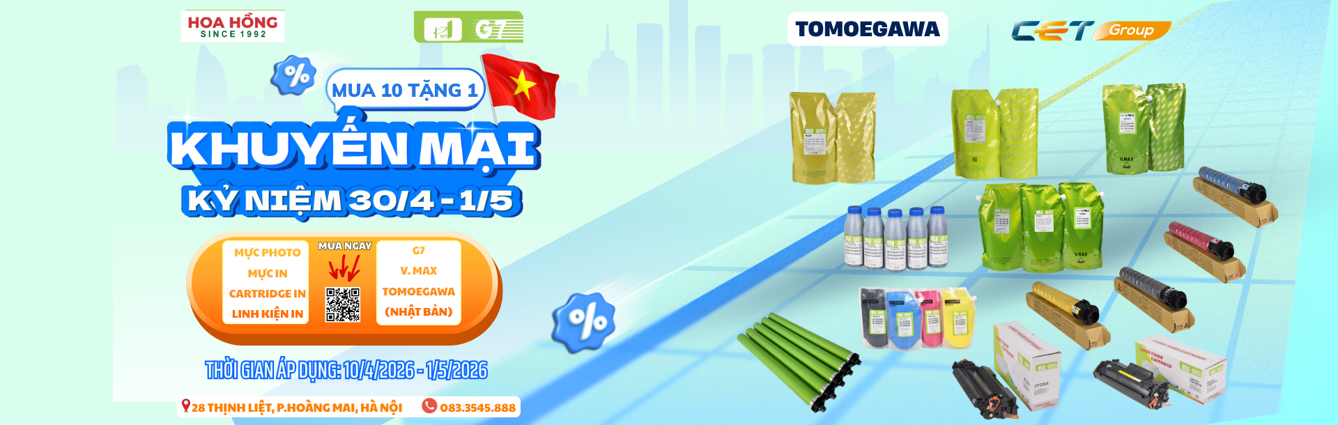 khuyen-mai-mua-10-tang-1-cong-ty-hoa-hong